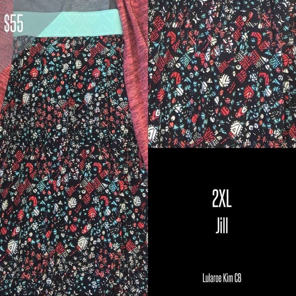 🌸 🆕 Lularoe 🌺 2XL Pleated Skirt